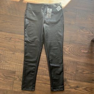 Kendall and Kylie pleather leggings